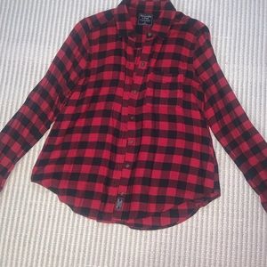Abercrombie & Fitch Buffalo plaid flannel